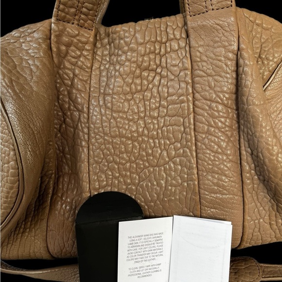 Medium Alexander Wang tan and rose gold Rocco - Picture 9 of 13